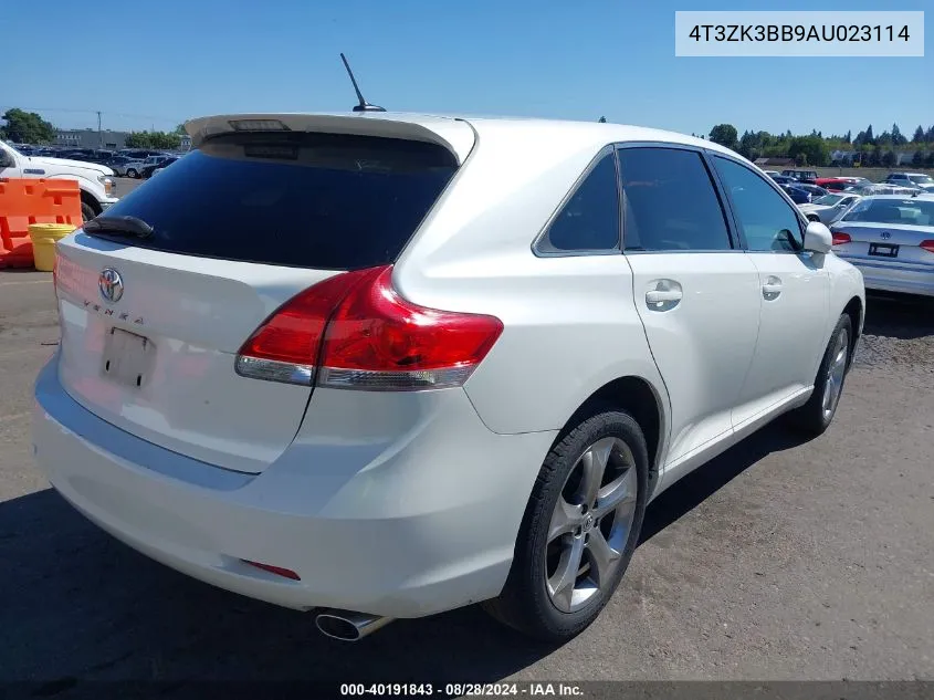 2010 Toyota Venza Base V6 VIN: 4T3ZK3BB9AU023114 Lot: 40191843