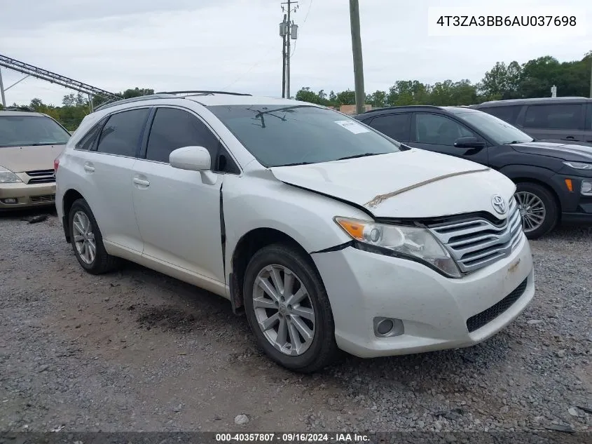 4T3ZA3BB6AU037698 2010 Toyota Venza