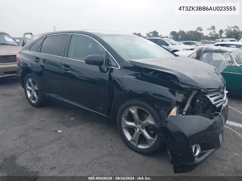 2010 Toyota Venza VIN: 4T3ZK3BB6AU023555 Lot: 40426338