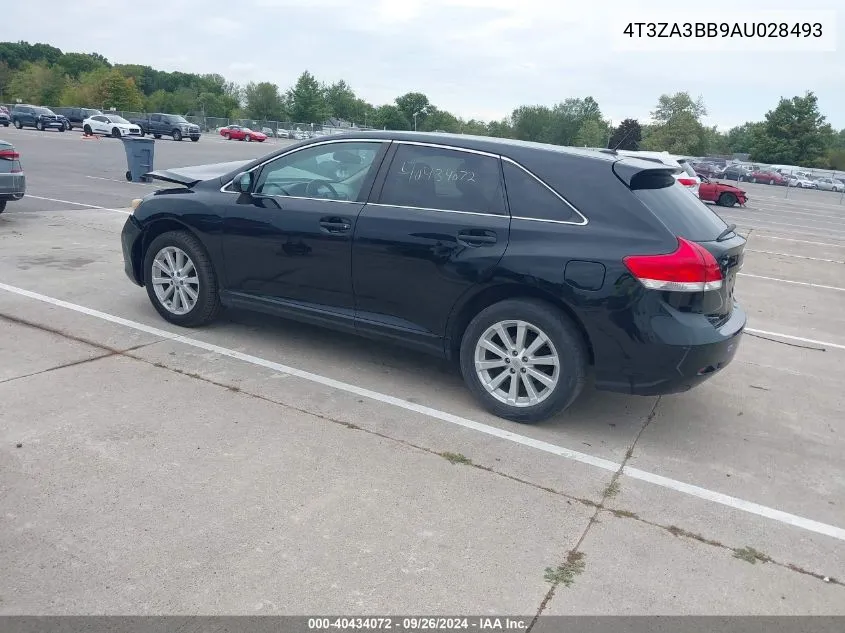 2010 Toyota Venza VIN: 4T3ZA3BB9AU028493 Lot: 40434072