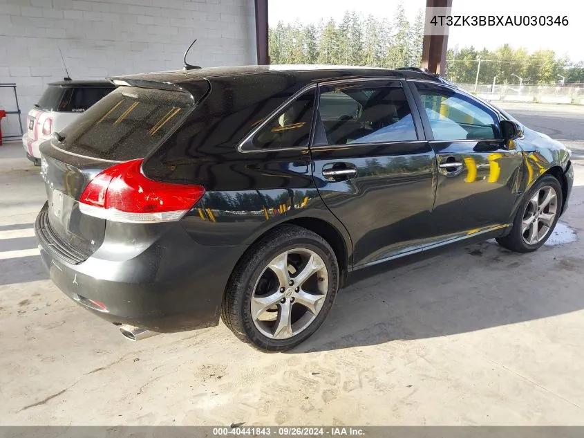 4T3ZK3BBXAU030346 2010 Toyota Venza