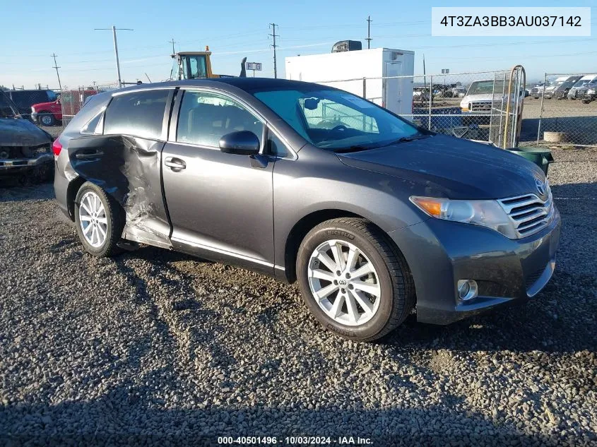 2010 Toyota Venza VIN: 4T3ZA3BB3AU037142 Lot: 40501496