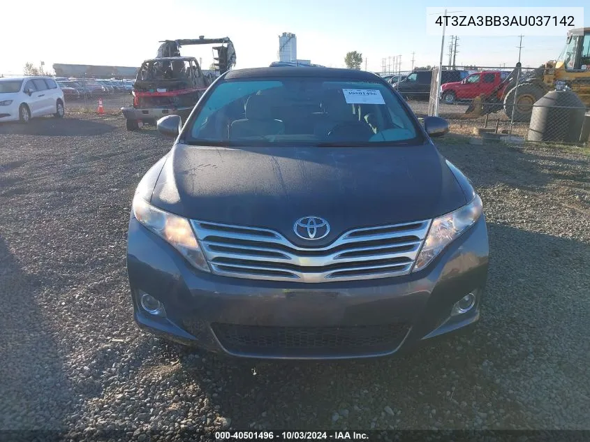 2010 Toyota Venza VIN: 4T3ZA3BB3AU037142 Lot: 40501496