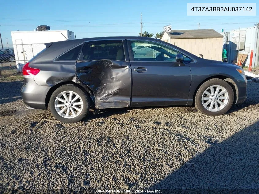 2010 Toyota Venza VIN: 4T3ZA3BB3AU037142 Lot: 40501496