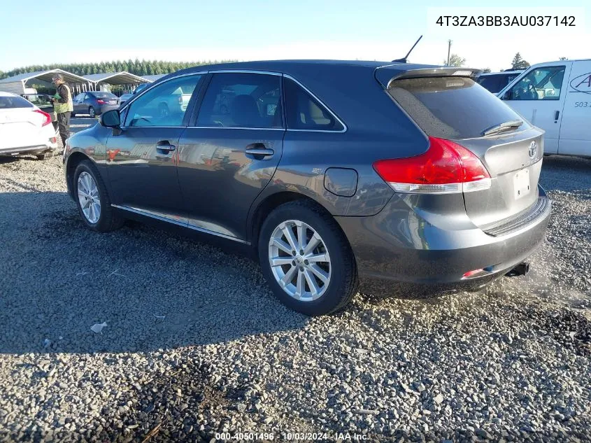 2010 Toyota Venza VIN: 4T3ZA3BB3AU037142 Lot: 40501496