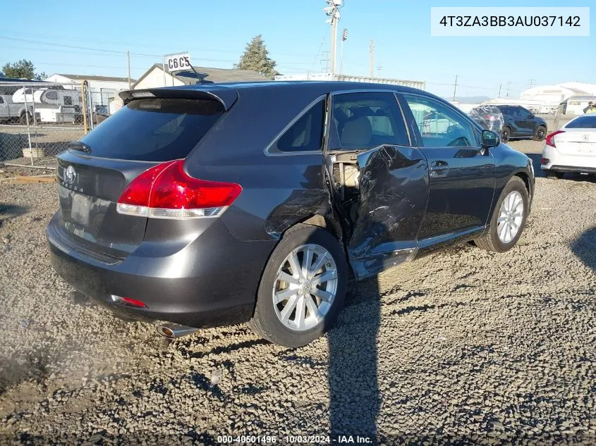 2010 Toyota Venza VIN: 4T3ZA3BB3AU037142 Lot: 40501496