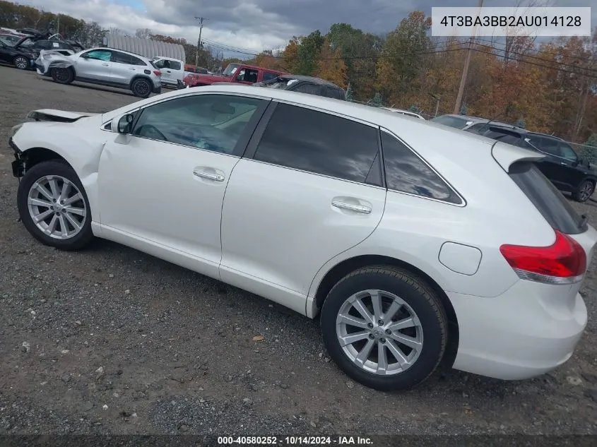 2010 Toyota Venza VIN: 4T3BA3BB2AU014128 Lot: 40580252