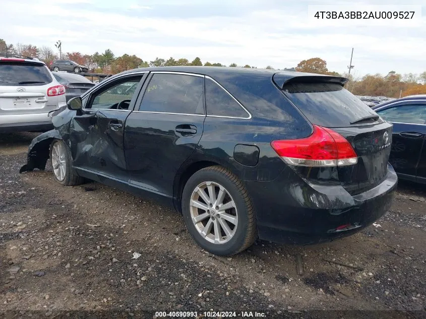 2010 Toyota Venza VIN: 4T3BA3BB2AU009527 Lot: 40590993