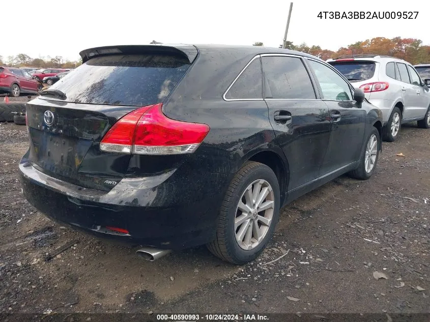 2010 Toyota Venza VIN: 4T3BA3BB2AU009527 Lot: 40590993