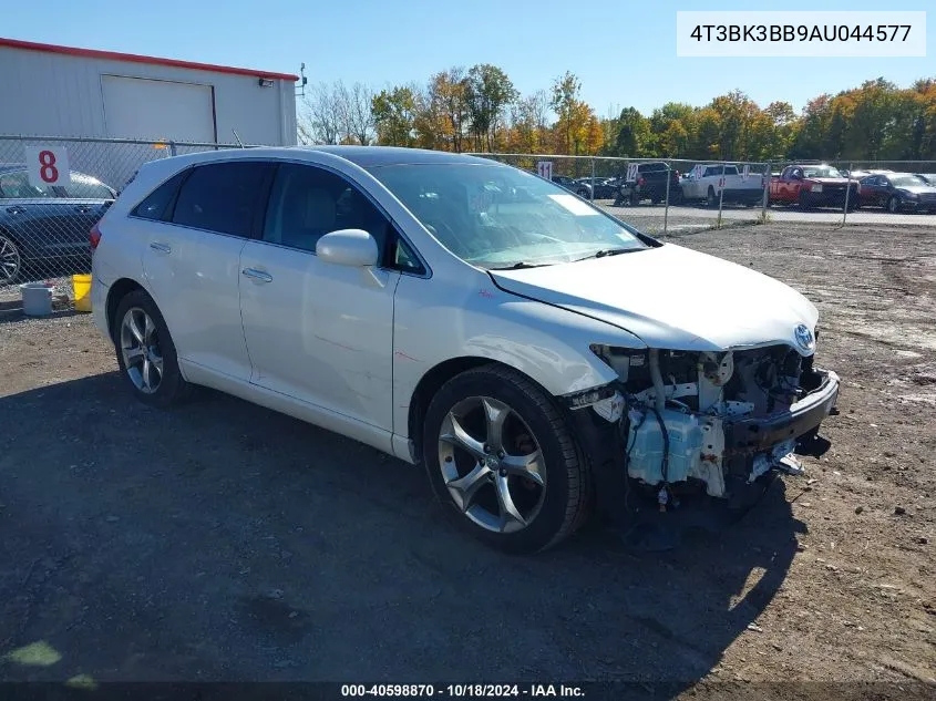 2010 Toyota Venza Base V6 VIN: 4T3BK3BB9AU044577 Lot: 40598870