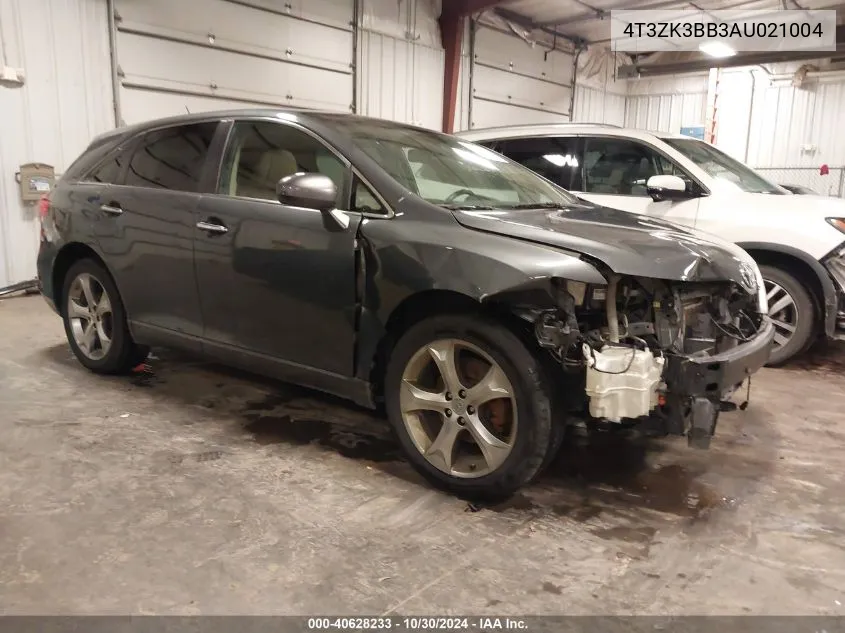 4T3ZK3BB3AU021004 2010 Toyota Venza