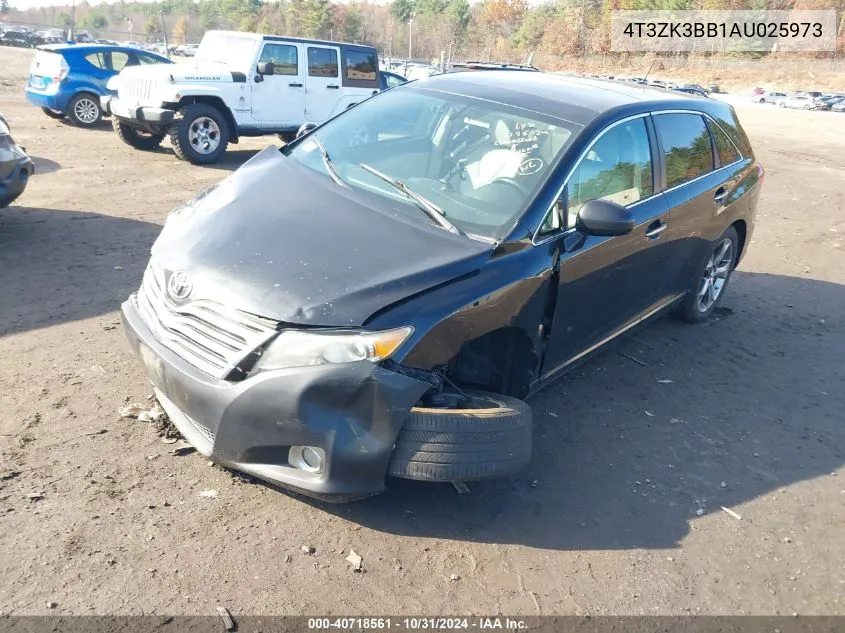 2010 Toyota Venza Base V6 VIN: 4T3ZK3BB1AU025973 Lot: 40718561