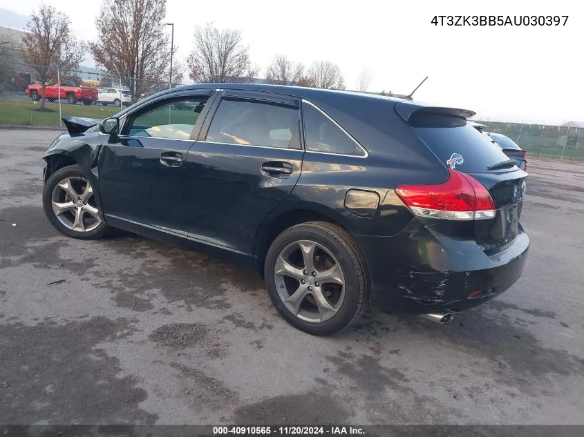 2010 Toyota Venza Base V6 VIN: 4T3ZK3BB5AU030397 Lot: 40910565