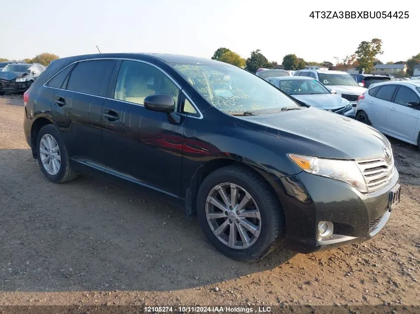 2011 Toyota Venza VIN: 4T3ZA3BBXBU054425 Lot: 12105274