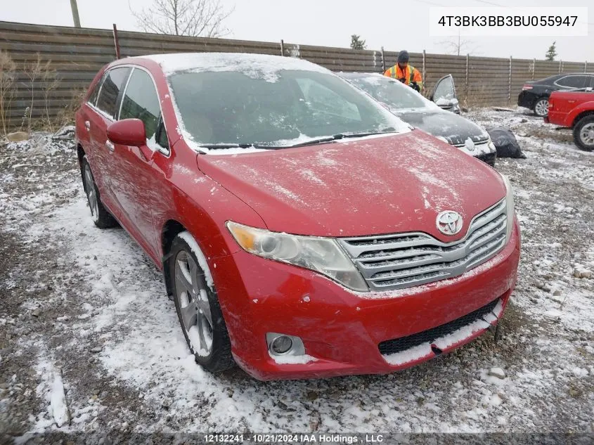 4T3BK3BB3BU055947 2011 Toyota Venza