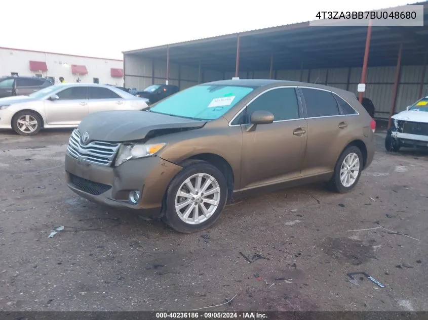 4T3ZA3BB7BU048680 2011 Toyota Venza