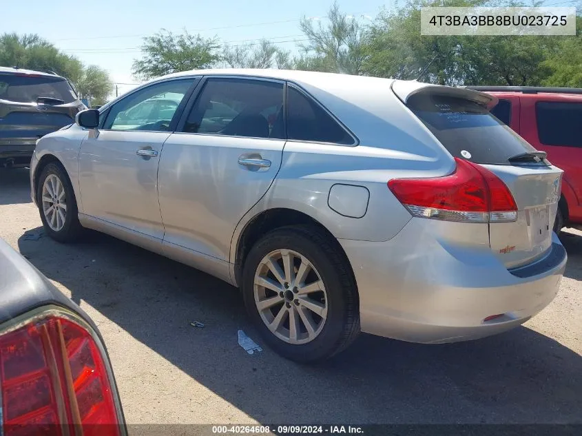 4T3BA3BB8BU023725 2011 Toyota Venza