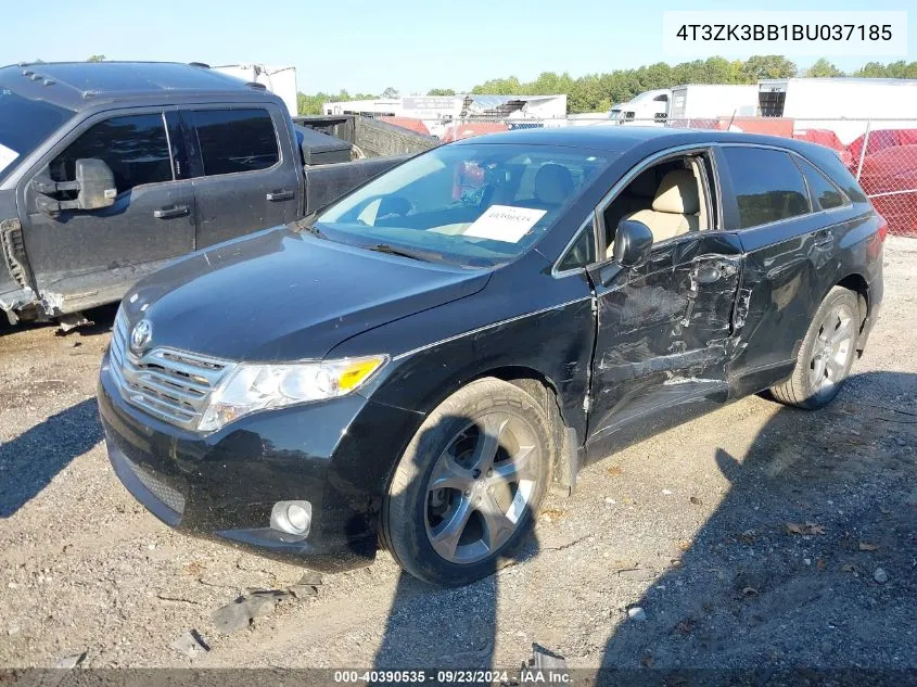 2011 Toyota Venza VIN: 4T3ZK3BB1BU037185 Lot: 40390535