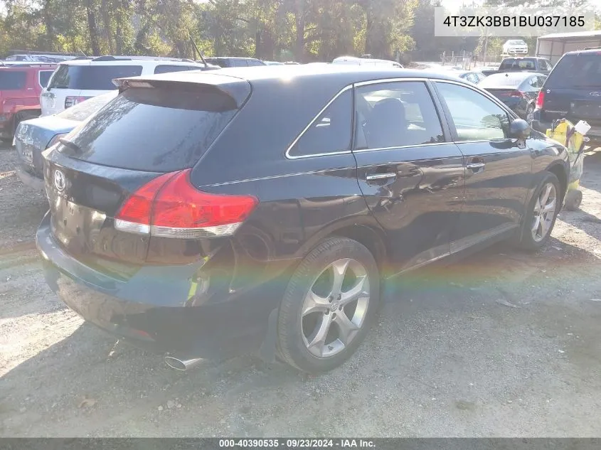 2011 Toyota Venza VIN: 4T3ZK3BB1BU037185 Lot: 40390535