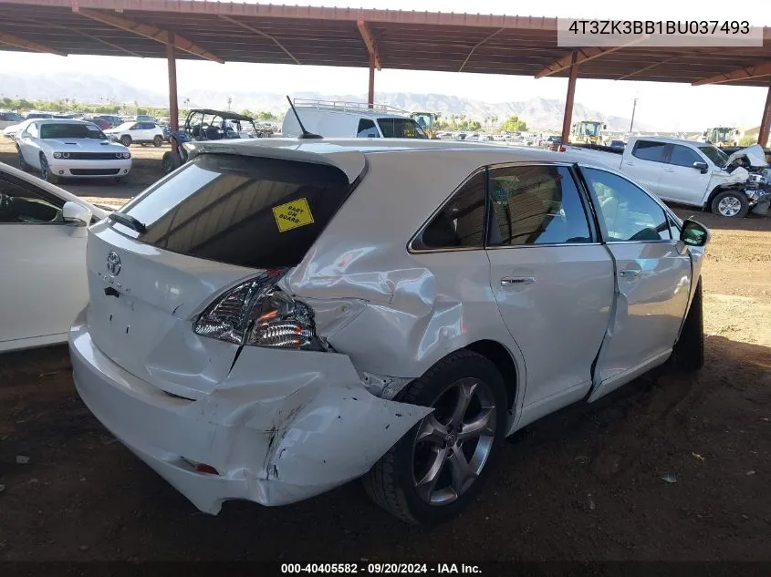 4T3ZK3BB1BU037493 2011 Toyota Venza Base V6