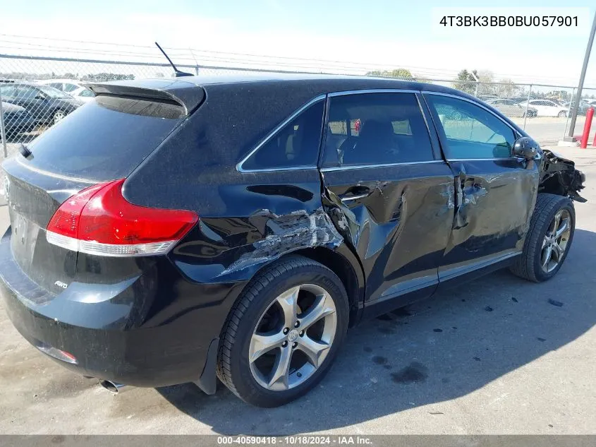 2011 Toyota Venza VIN: 4T3BK3BB0BU057901 Lot: 40590418