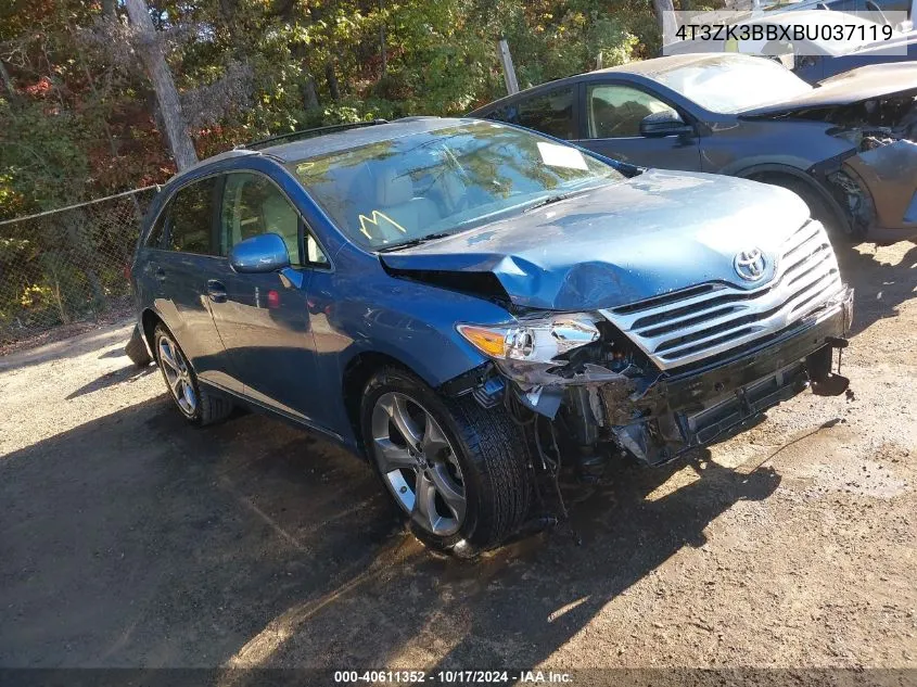 2011 Toyota Venza VIN: 4T3ZK3BBXBU037119 Lot: 40611352