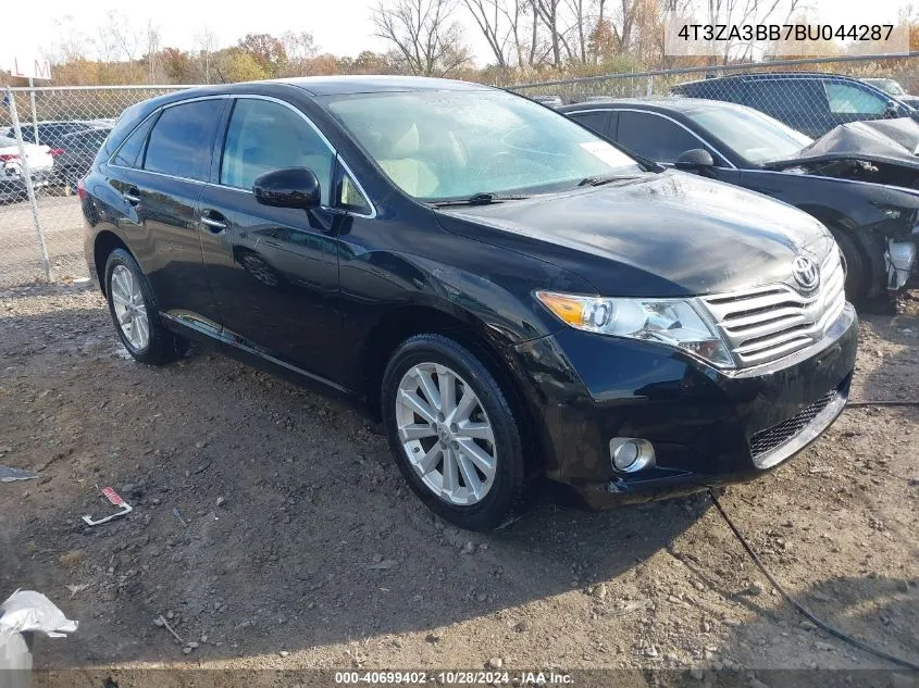 2011 Toyota Venza VIN: 4T3ZA3BB7BU044287 Lot: 40699402