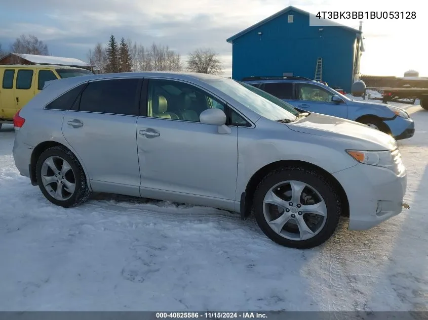 2011 Toyota Venza Base V6 VIN: 4T3BK3BB1BU053128 Lot: 40825586