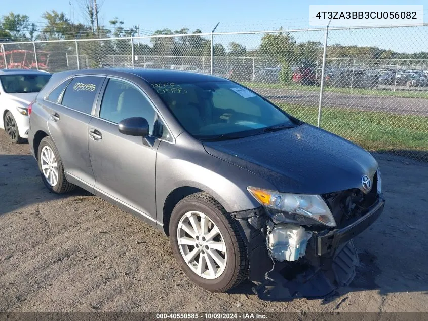 4T3ZA3BB3CU056082 2012 Toyota Venza Le/Xle