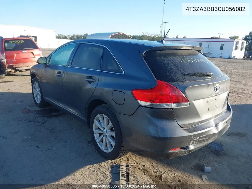 2012 Toyota Venza Le/Xle VIN: 4T3ZA3BB3CU056082 Lot: 40550585