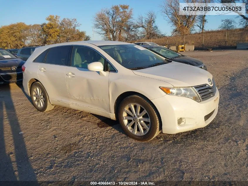 4T3ZA3BB7CU056053 2012 Toyota Venza Le/Xle