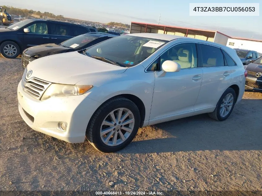 4T3ZA3BB7CU056053 2012 Toyota Venza Le/Xle