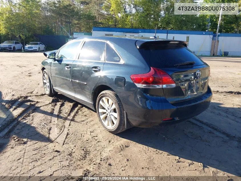 2013 Toyota Venza Le/Xle VIN: 4T3ZA3BB8DU075308 Lot: 12108453