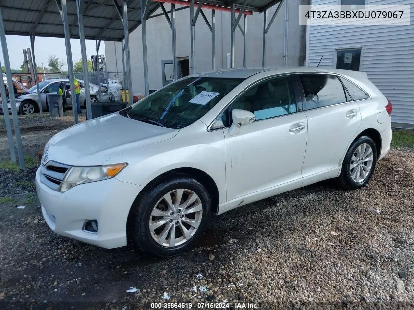 2013 Toyota Venza Xle VIN: 4T3ZA3BBXDU079067 Lot: 39864519