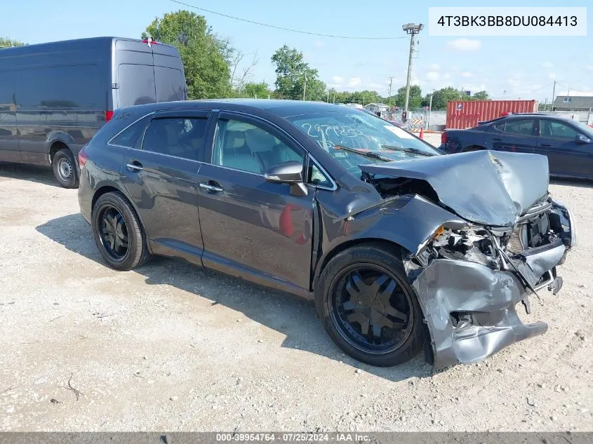 4T3BK3BB8DU084413 2013 Toyota Venza Xle V6