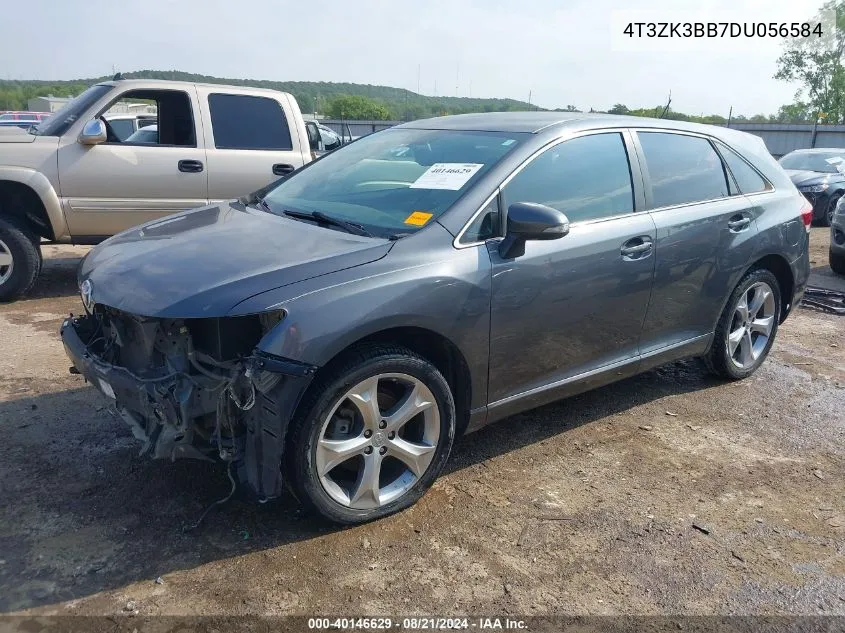 2013 Toyota Venza Le V6 VIN: 4T3ZK3BB7DU056584 Lot: 40146629