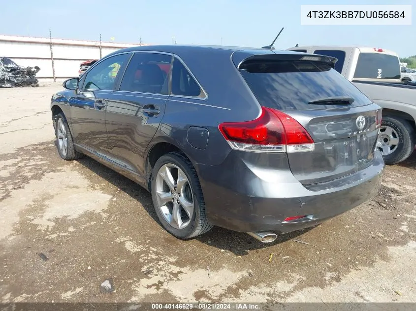 2013 Toyota Venza Le V6 VIN: 4T3ZK3BB7DU056584 Lot: 40146629