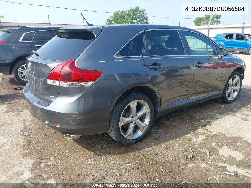 2013 Toyota Venza Le V6 VIN: 4T3ZK3BB7DU056584 Lot: 40146629