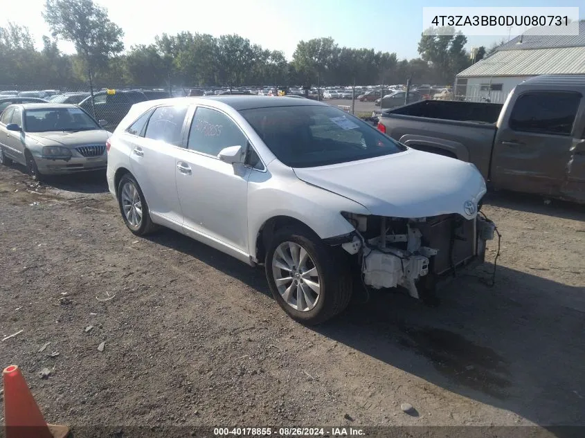 4T3ZA3BB0DU080731 2013 Toyota Venza Xle