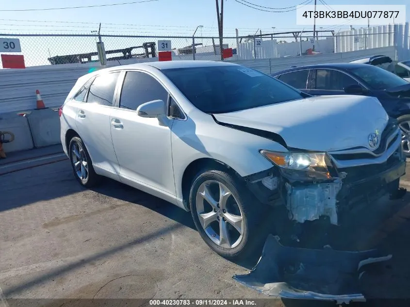 4T3BK3BB4DU077877 2013 Toyota Venza Le V6