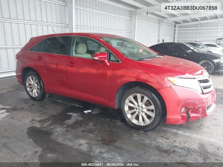 2013 Toyota Venza Le VIN: 4T3ZA3BB3DU067858 Lot: 40234431