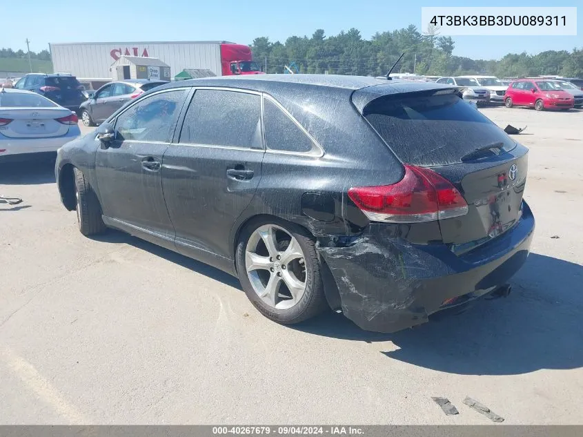 4T3BK3BB3DU089311 2013 Toyota Venza Le V6