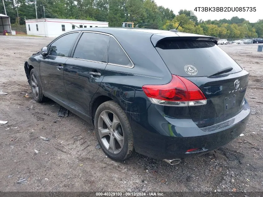 4T3BK3BB2DU085735 2013 Toyota Venza Limited V6