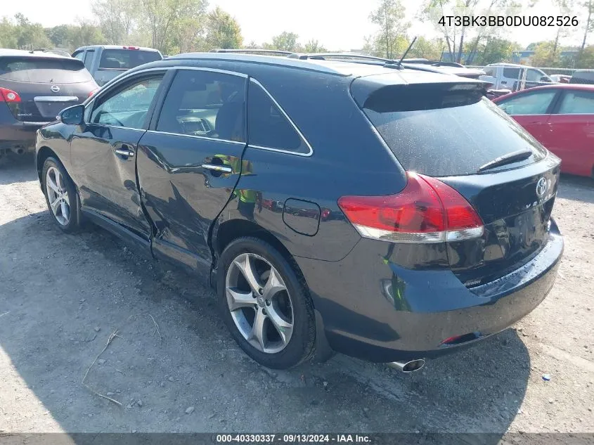 4T3BK3BB0DU082526 2013 Toyota Venza Xle V6