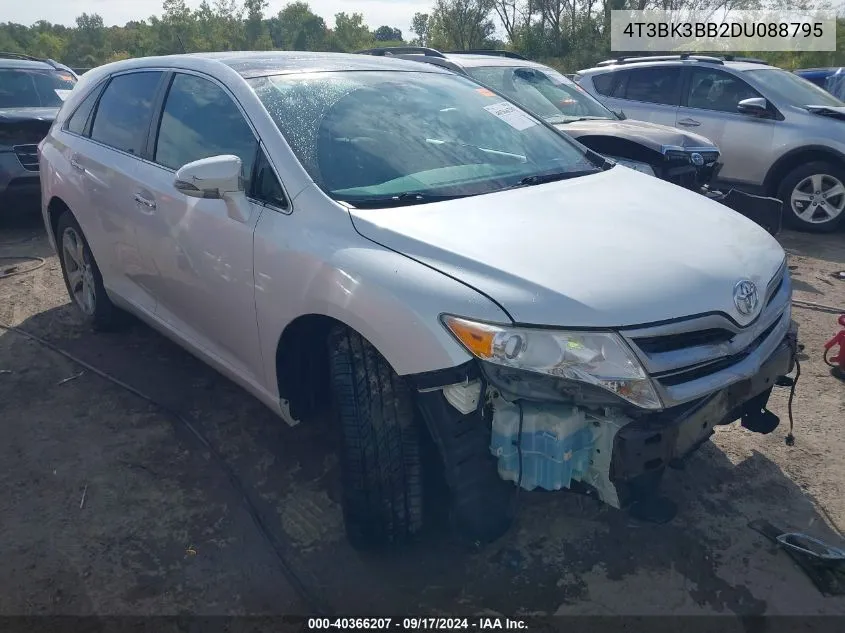 2013 Toyota Venza Le/Xle/Limited VIN: 4T3BK3BB2DU088795 Lot: 40366207