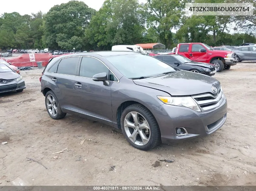 4T3ZK3BB6DU062764 2013 Toyota Venza Xle V6