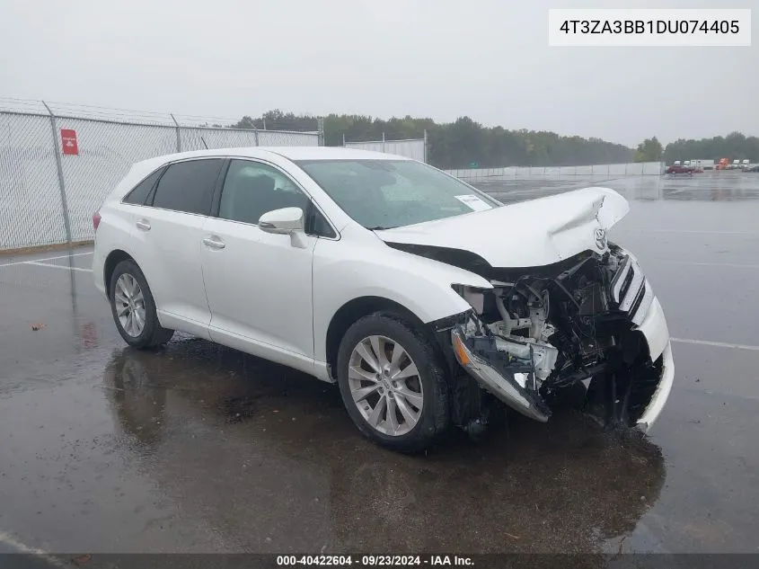 2013 Toyota Venza Xle VIN: 4T3ZA3BB1DU074405 Lot: 40422604