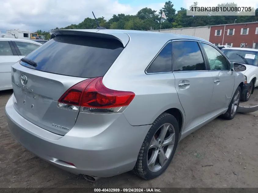 2013 Toyota Venza Xle V6 VIN: 4T3BK3BB1DU080705 Lot: 40432989