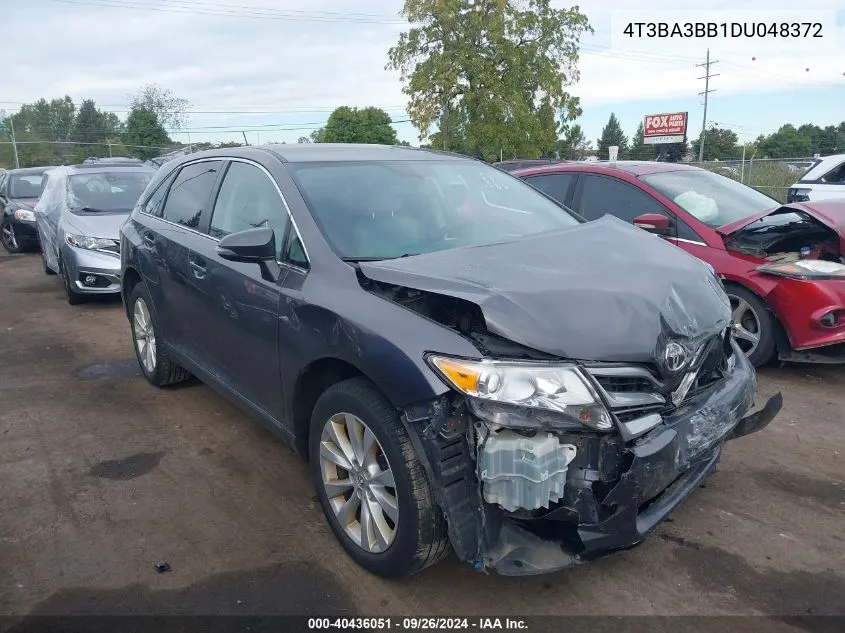 4T3BA3BB1DU048372 2013 Toyota Venza Le/Xle