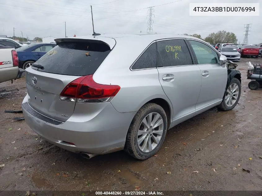 2013 Toyota Venza Xle VIN: 4T3ZA3BB1DU076994 Lot: 40448260